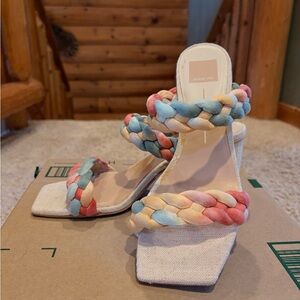 Dolce Vita Paily Heels Coral Multi-color